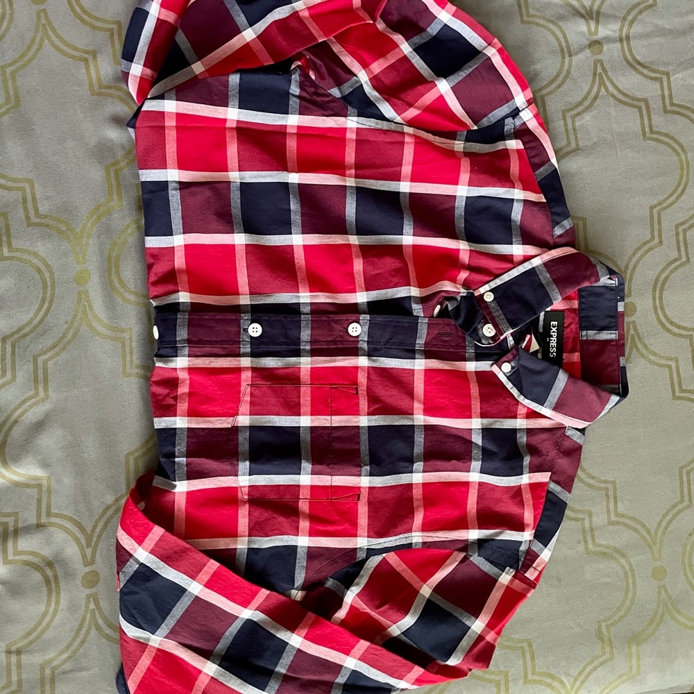 Express button down shirt 😜